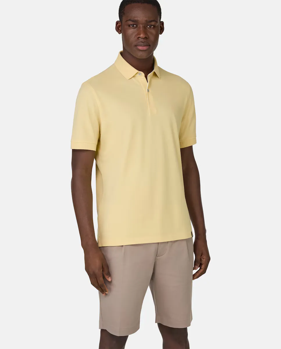 Хлопковый пике-поло для мужчин Boggi Milano, желтый
Хлопковый пике-поло для мужчин Boggi Milano, желтый