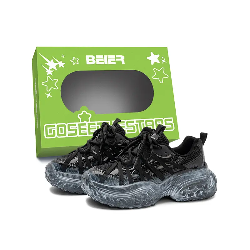 BEIER Износостойкие дышащие утепленные низкие массивные кроссовки унисекс черные, цвет Black
BEIER Износостойкие дышащие утепленные низкие массивные кроссовки унисекс черные, цвет Black