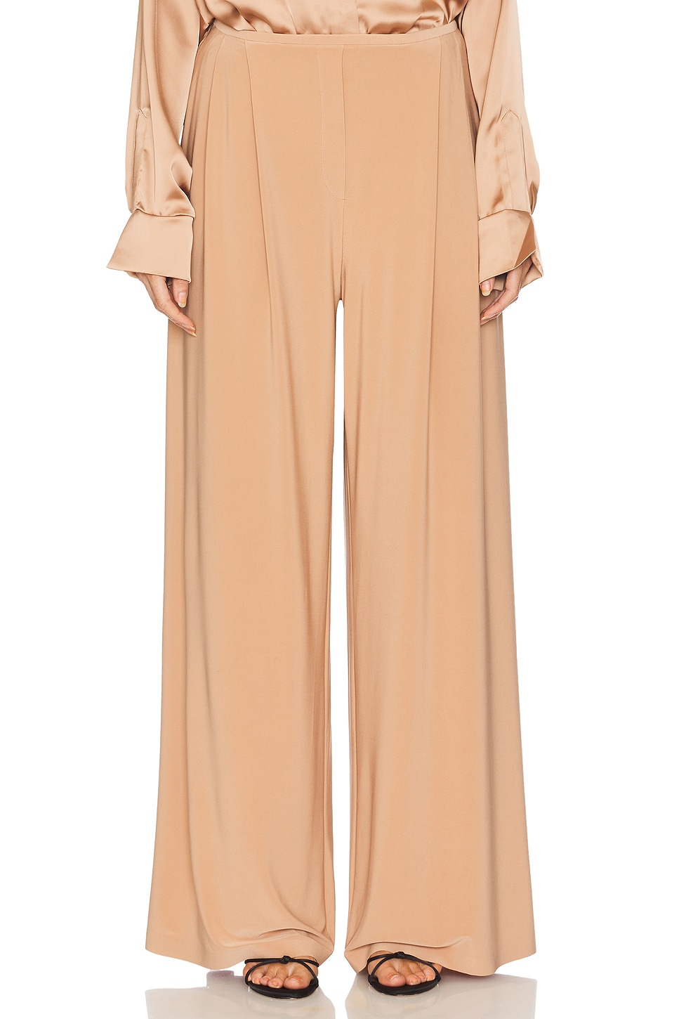 Мужские брюки с защипами Norma Kamali, cappuccino
Мужские брюки с защипами Norma Kamali, cappuccino