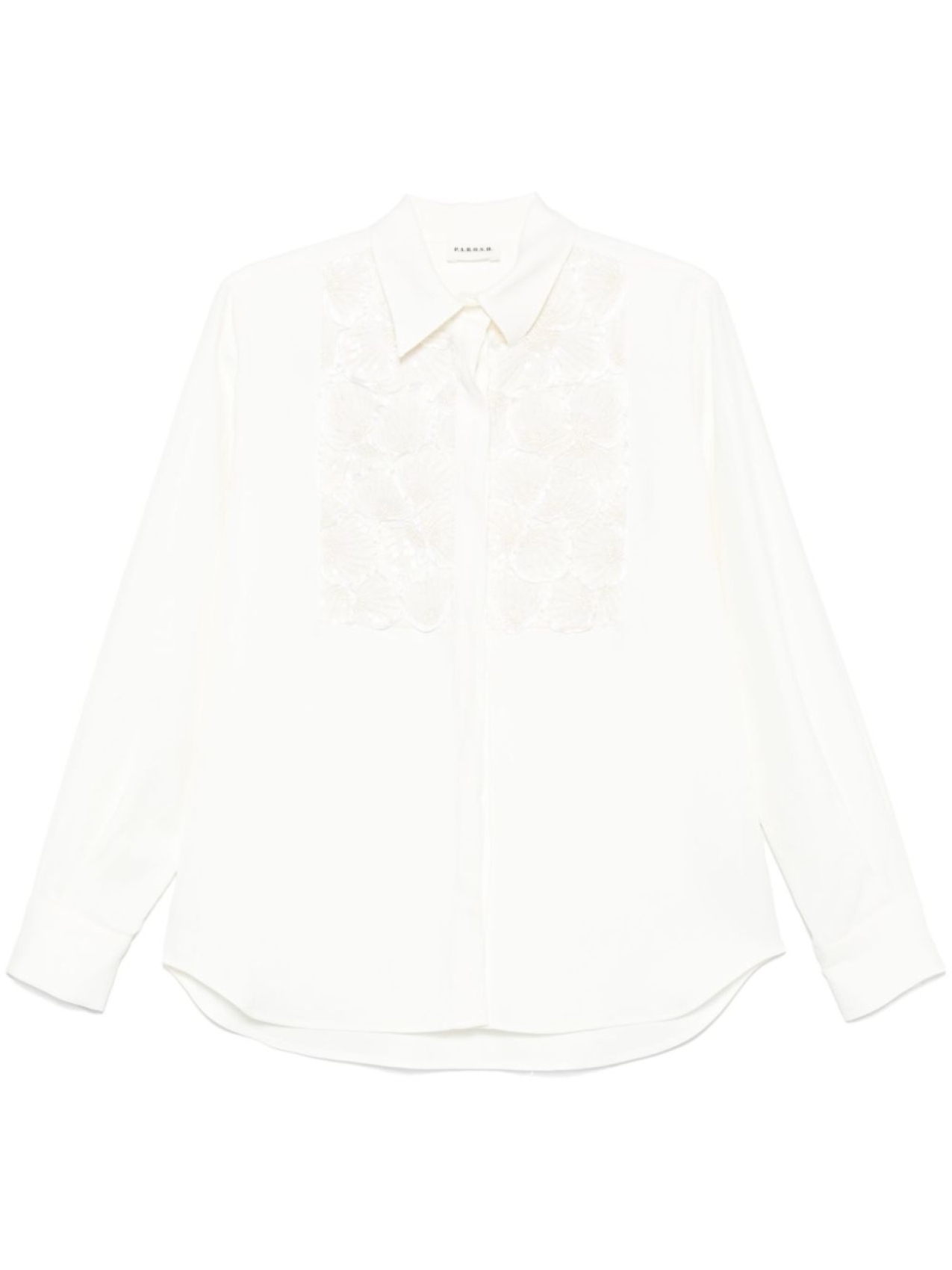 P.A.R.O.S.H. рубашка с пайетками, белый
P.A.R.O.S.H. рубашка с пайетками, белый
