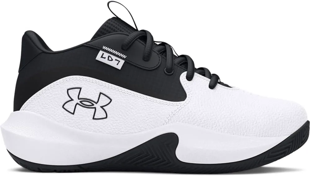 Детские баскетбольные кроссовки Under Armour Lockdown 7 для дошкольников, белый/черный
Детские баскетбольные кроссовки Under Armour Lockdown 7 для дошкольников, белый/черный