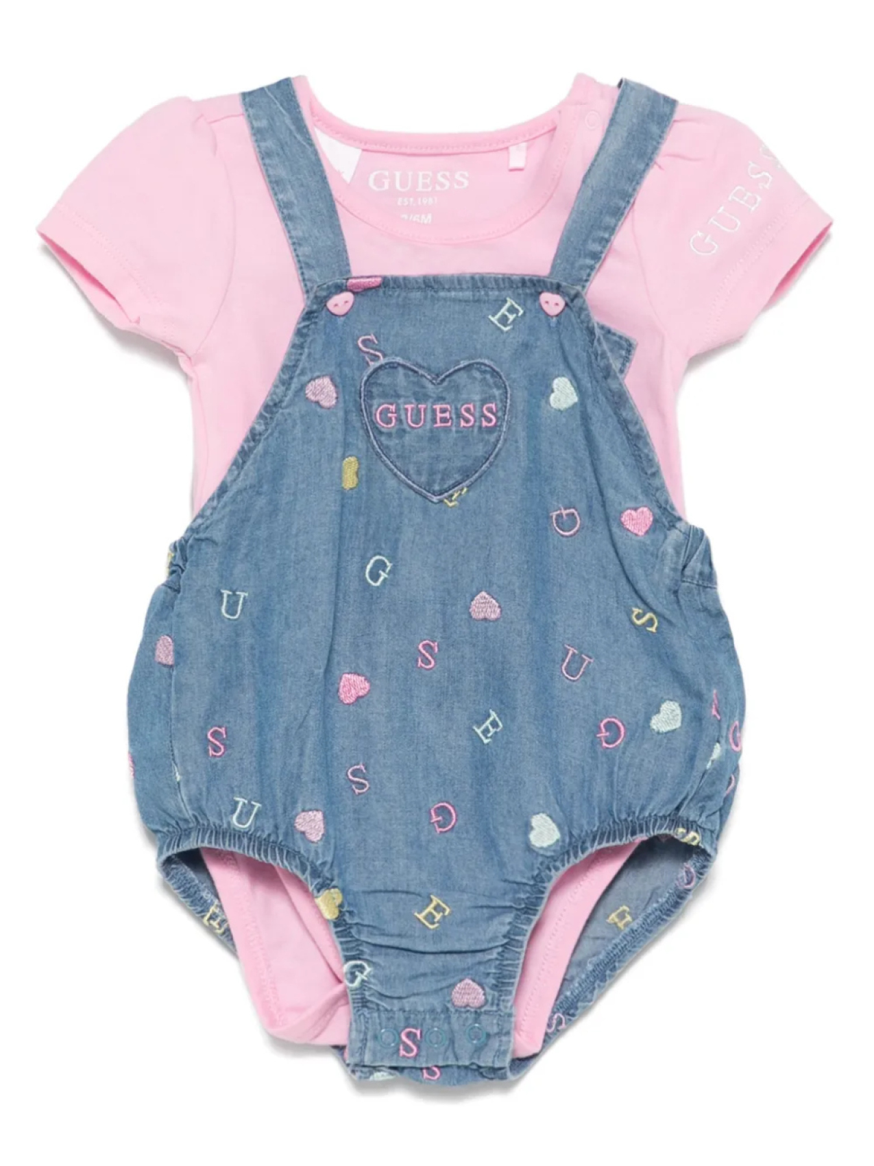 Комплект шорт с вышитым мотивом guess kids, синий
Комплект шорт с вышитым мотивом guess kids, синий