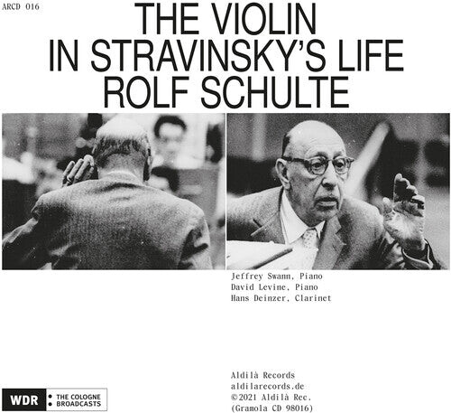 CD диск Stravinsky / Schulte: Violin in Stravinsky's Life
CD диск Stravinsky / Schulte: Violin in Stravinsky's Life
