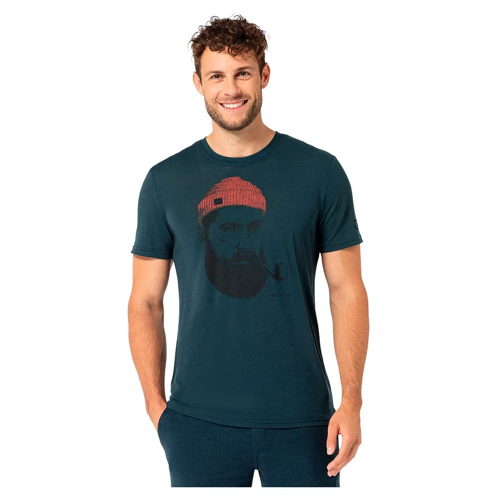 Футболка Super.natural SN Sailor, зеленый/синий 
Футболка Super.natural SN Sailor, зеленый/синий