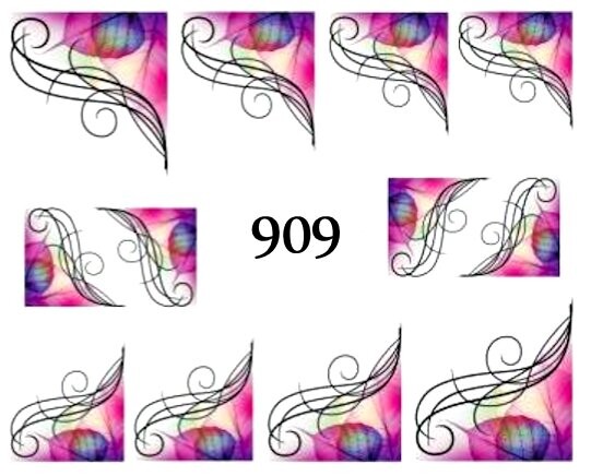 Водные наклейки для ногтей - №909, Raisin
Водные наклейки для ногтей - №909, Raisin