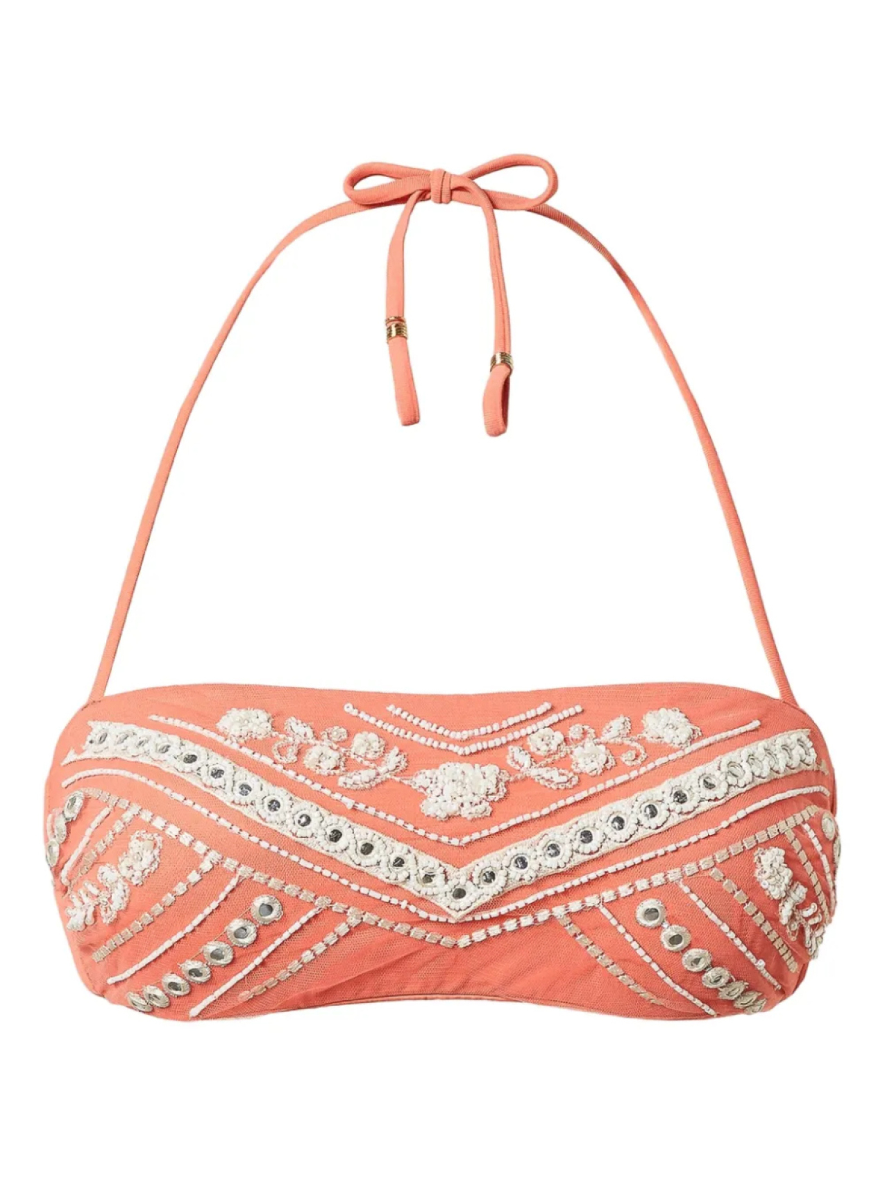 Верх бикини-бандо с декором TWINSET, розовый
Верх бикини-бандо с декором TWINSET, розовый