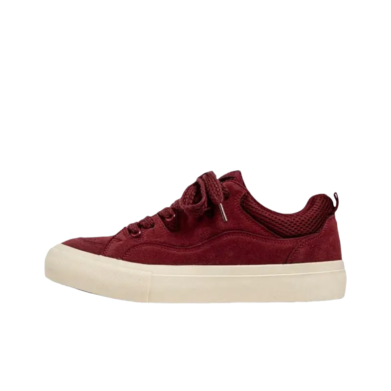 JimiXiong Бордовые мужские скейтерские кеды лоу-топ, цвет Burgundy
JimiXiong Бордовые мужские скейтерские кеды лоу-топ, цвет Burgundy