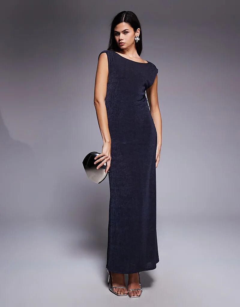 Платье макси ASOS DESIGN с высоким воротом и отделкой сзади из облегающего кроя
Платье макси ASOS DESIGN с высоким воротом и отделкой сзади из облегающего кроя