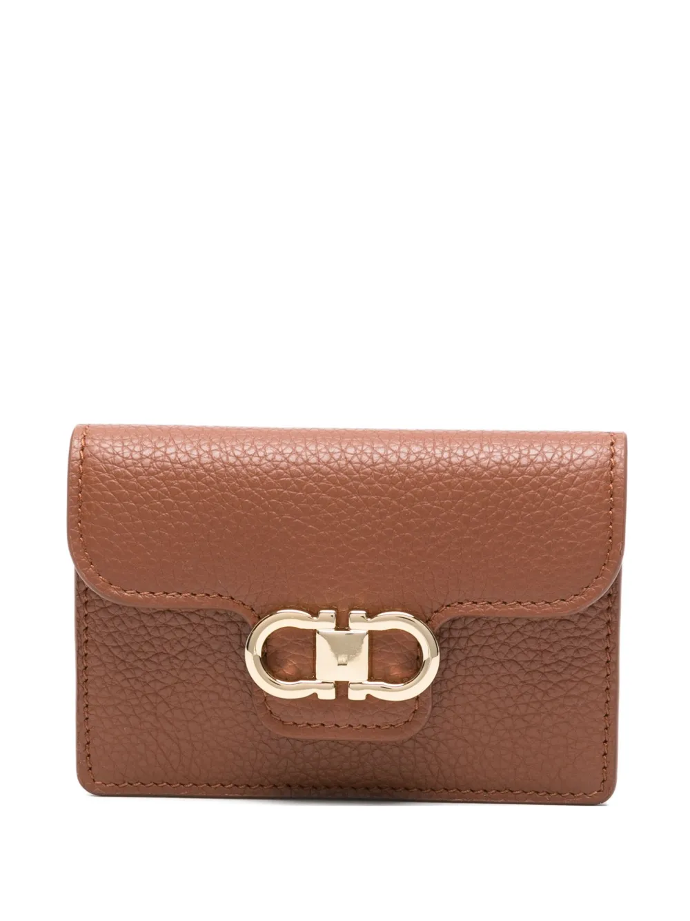 Визитница с эмблемой Ганчини Ferragamo, коричневый
Визитница с эмблемой Ганчини Ferragamo, коричневый