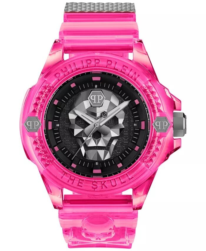 Часы унисекс The Skull Scuba Duba с розовым силиконовым ремешком, 44 мм Philipp Plein, розовый
Часы унисекс The Skull Scuba Duba с розовым силиконовым ремешком, 44 мм Philipp Plein, розовый