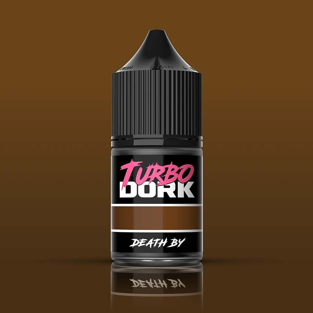 Аксессуары Turbo Dork Metallic Acrylic Paint: Death By (22ml)
Аксессуары Turbo Dork Metallic Acrylic Paint: Death By (22ml)