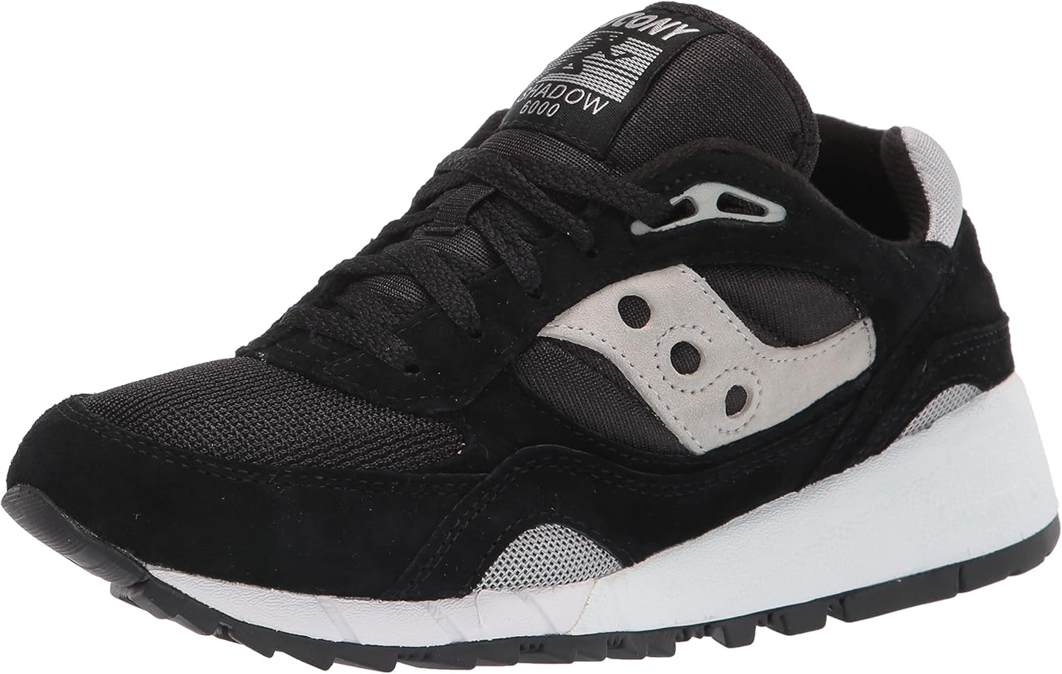 Saucony Unisex-Adult Shadow 6000, черный/серебристый
Saucony Unisex-Adult Shadow 6000, черный/серебристый