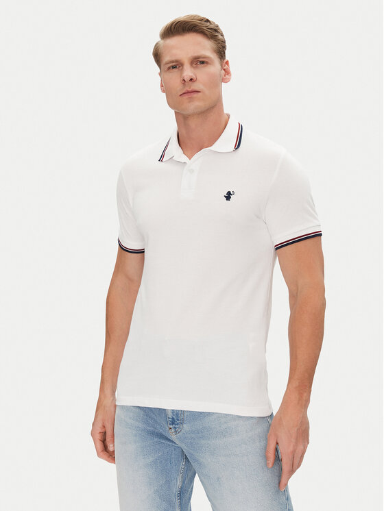 Рубашка поло стандартный крой DR0136M BATE20 Save The Duck, белый 
Рубашка поло стандартный крой DR0136M BATE20 Save The Duck, белый