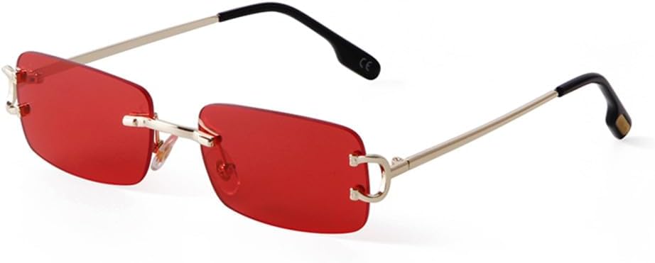 Мужские прямоугольные солнцезащитные очки без оправы, металлические солнцезащитные очки для женщин, линзы с градиентом, без оправы, защита от УФ-излучения UV400 HDUBFY, C8 Red
Мужские прямоугольные солнцезащитные очки без оправы, металлические солнцезащитные очки для женщин, линзы с градиентом, без оправы, защита от УФ-излучения UV400 HDUBFY, C8 Red