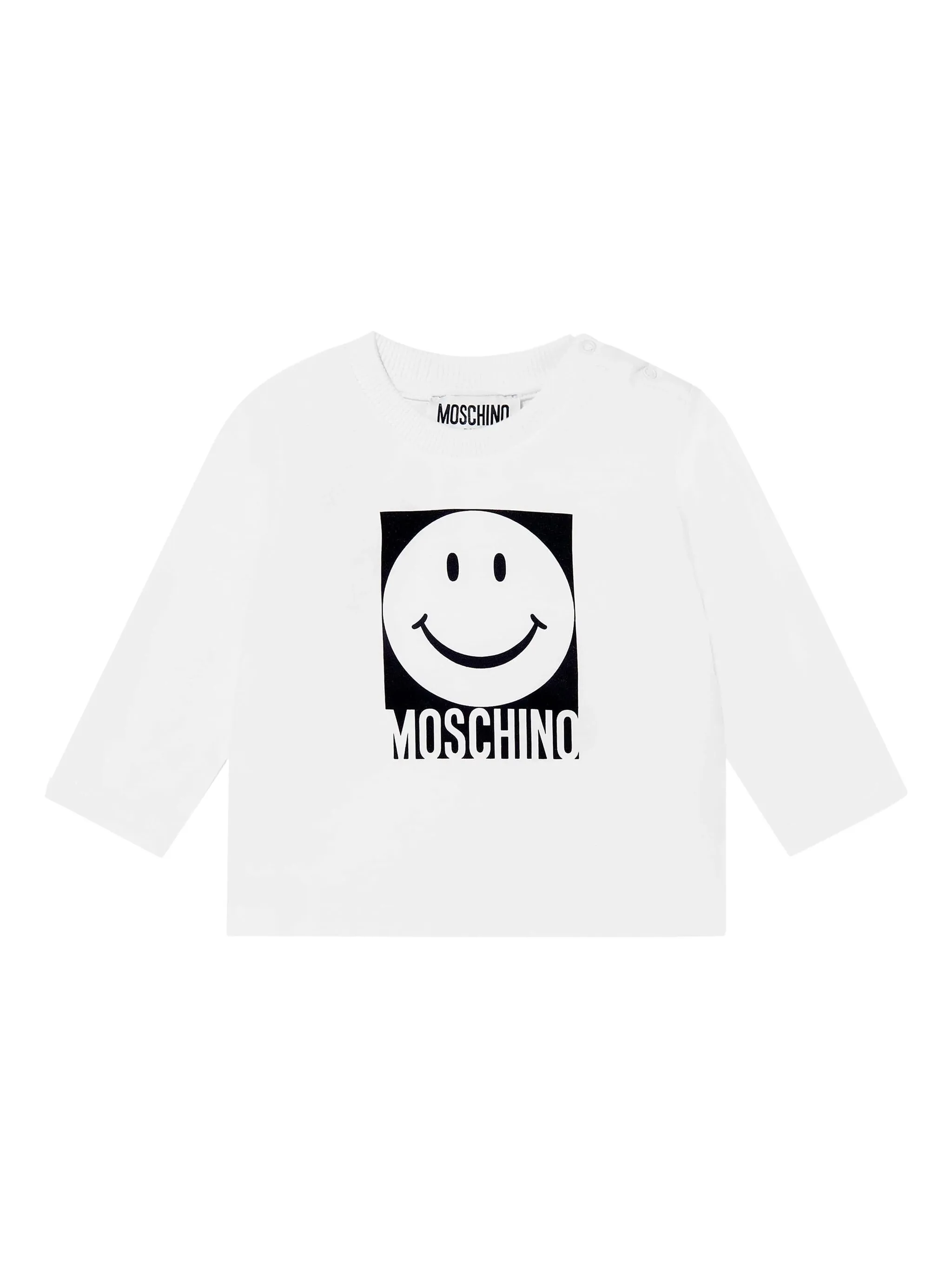 Футболка с длинными рукавами Moschino Kids, белый
Футболка с длинными рукавами Moschino Kids, белый