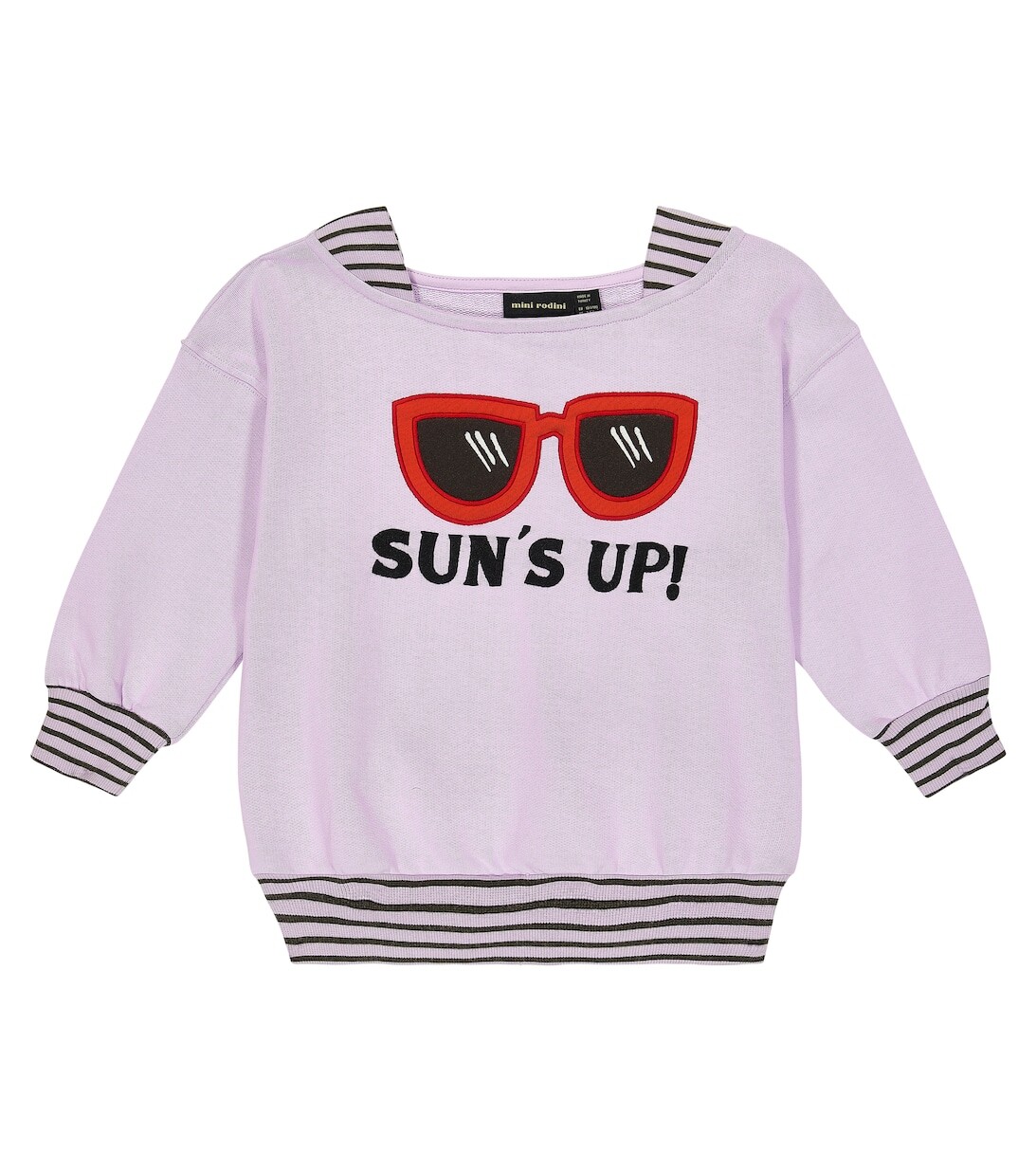 Толстовка из хлопка с принтом Mini Rodini, белый
Толстовка из хлопка с принтом Mini Rodini, белый