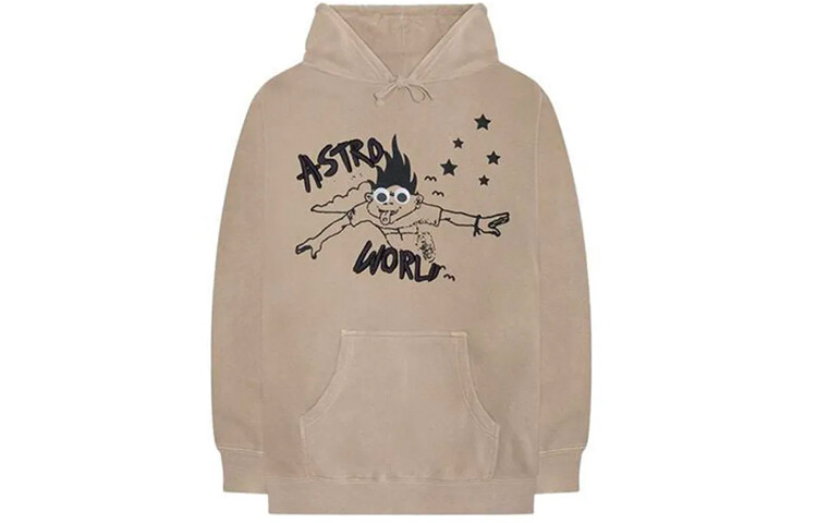 Толстовка унисекс светло-коричневая Travis Scott, коричневый
Толстовка унисекс светло-коричневая Travis Scott, коричневый