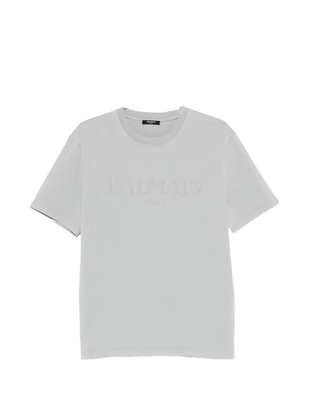Футболка с вышитым логотипом Balmain, серый
Футболка с вышитым логотипом Balmain, серый