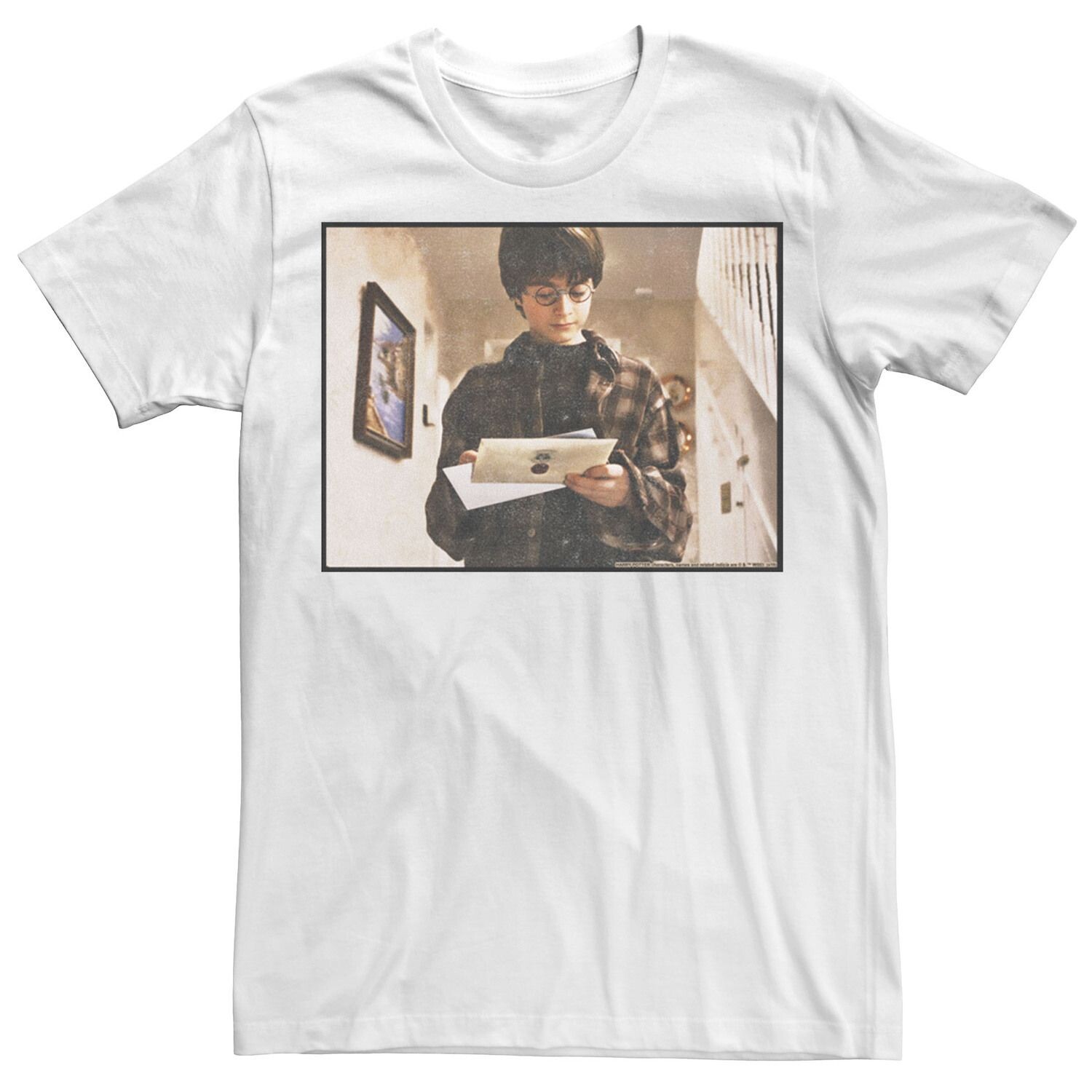 Мужская цветная футболка с изображением Гарри Поттера и Хогвартса в стиле ностальгии Гарри с фотографией Licensed Character 
Мужская цветная футболка с изображением Гарри Поттера и Хогвартса в стиле ностальгии Гарри с фотографией Licensed Character