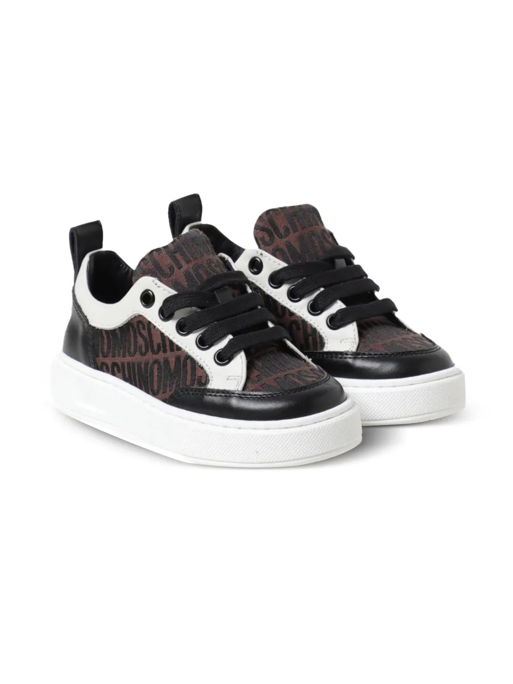 Кроссовки с логотипом Moschino Kids, коричневый
Кроссовки с логотипом Moschino Kids, коричневый