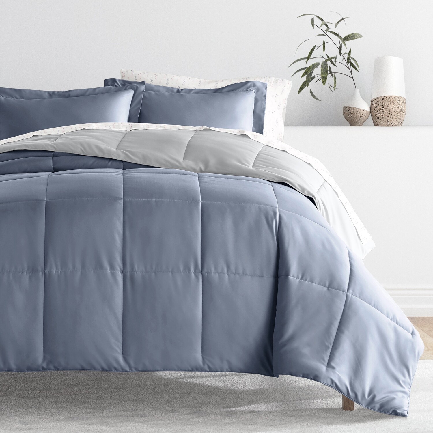 Комплект постельного белья, комплект двусторонних одеял ienjoy Home, цвет Stone / Light Gray
Комплект постельного белья, комплект двусторонних одеял ienjoy Home, цвет Stone / Light Gray