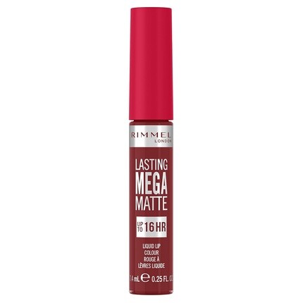 Rimmel London Lasting Mega Matte жидкая губная помада 930 Ruby Passion 7,4 мл
Rimmel London Lasting Mega Matte жидкая губная помада 930 Ruby Passion 7,4 мл