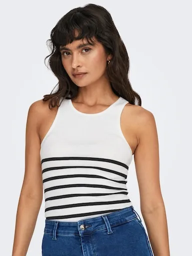 Only майка "ONLKENYA RIB STRIPE TANK TOP CS JRS", черный
Only майка "ONLKENYA RIB STRIPE TANK TOP CS JRS", черный