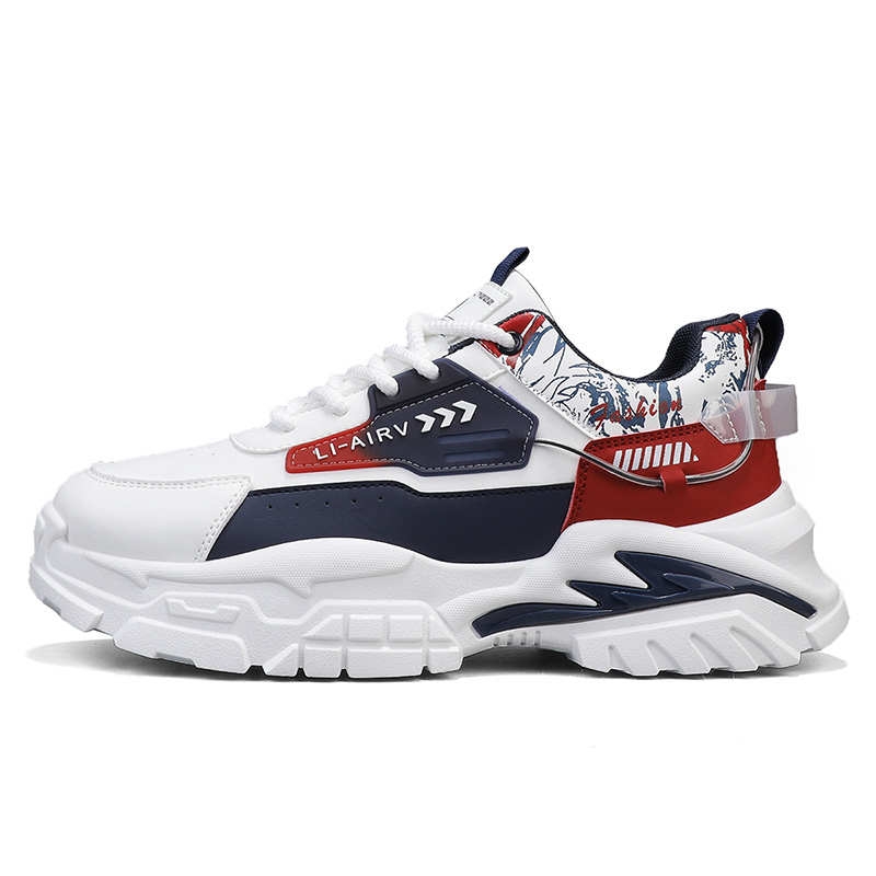 Мужские повседневные туфли с низким верхом, амортизирующие, противоскользящие, износостойкие, увеличивающие рост Boogie Bear, White Red
Мужские повседневные туфли с низким верхом, амортизирующие, противоскользящие, износостойкие, увеличивающие рост Boogie Bear, White Red