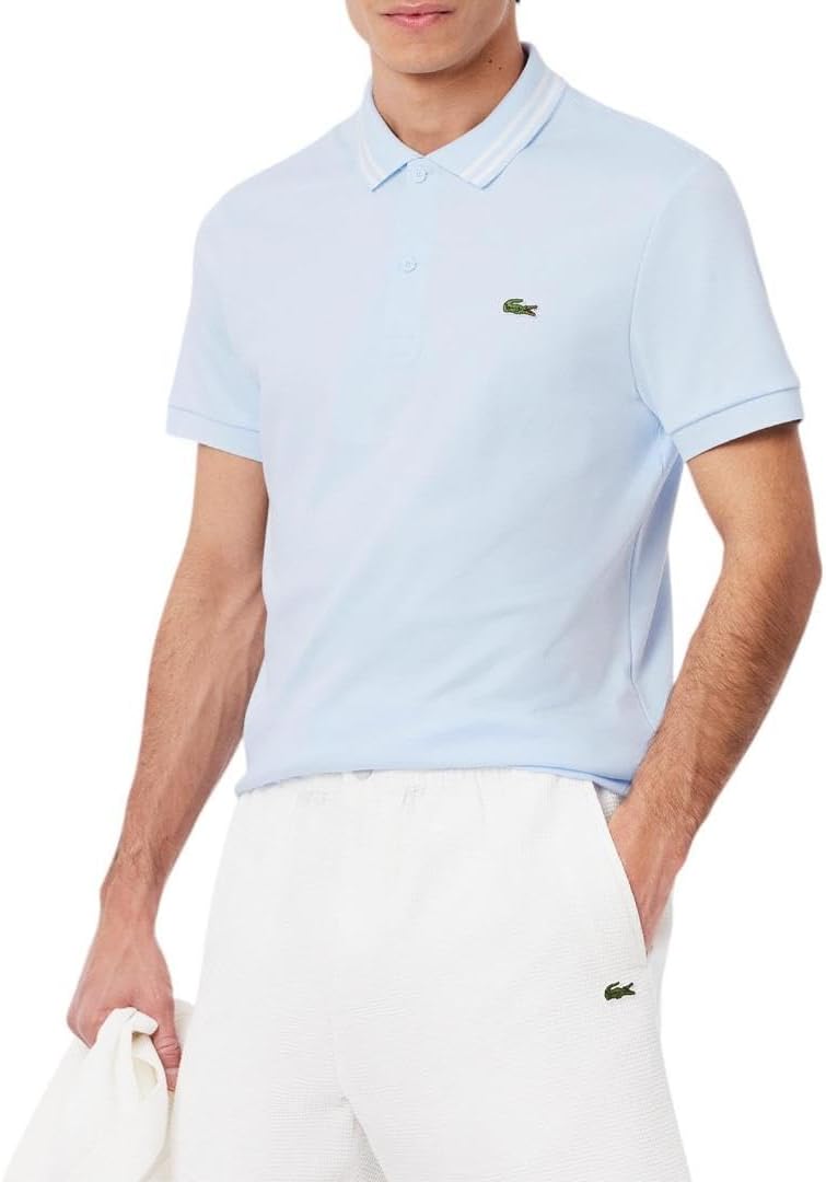 Lacoste мужская сезонная короткая рукавка обычного кроя поло с контрастным воротником, Rill Blue, Синий, Lacoste мужская сезонная короткая рукавка обычного кроя поло с контрастным воротником, Rill Blue
Lacoste мужская сезонная короткая рукавка обычного кроя поло с контрастным воротником, Rill Blue, Синий, Lacoste мужская сезонная короткая рукавка обычного кроя поло с контрастным воротником, Rill Blue