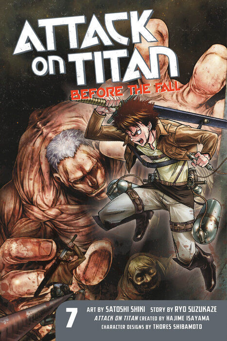 Манга Attack on Titan: Before the Fall Manga Volume 7 
Манга Attack on Titan: Before the Fall Manga Volume 7