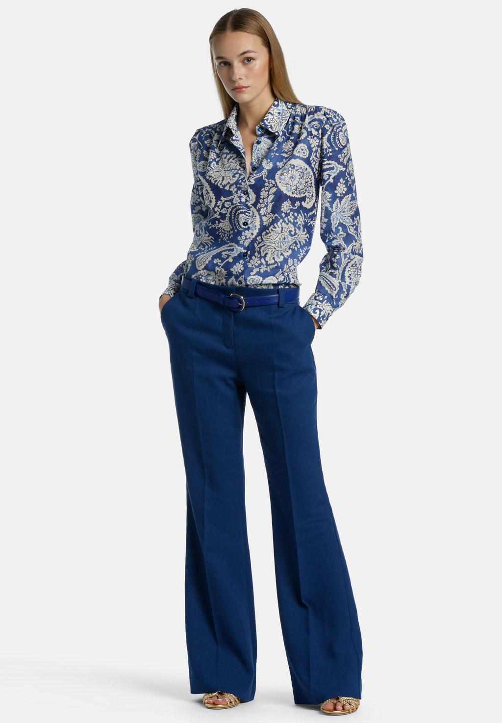 Блузка на пуговицах BONIFICO Luisa Spagnoli, деним
Блузка на пуговицах BONIFICO Luisa Spagnoli, деним