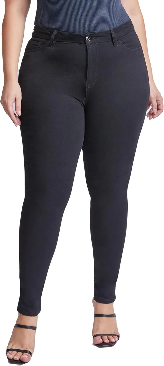 YMI Women's Plus Size Sustainable Curvy Fit Skinny Jeans
YMI Women's Plus Size Sustainable Curvy Fit Skinny Jeans