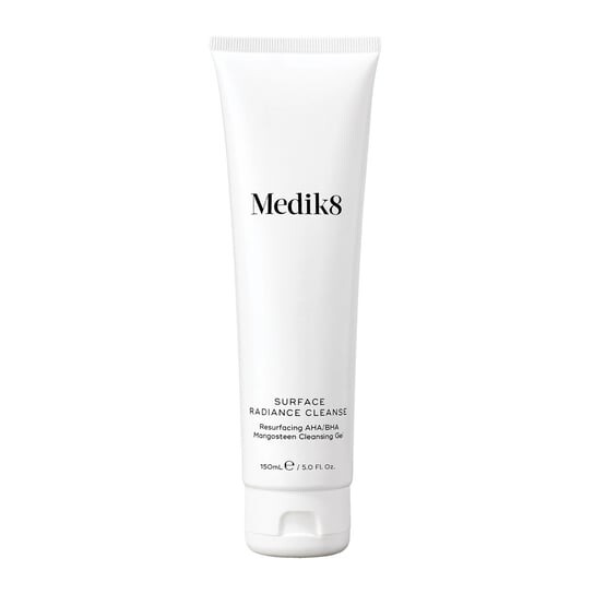 Очищающий гель для лица с комплексом AHA и BHA кислот, 150мл Medik8 Surface Radiance Cleanse
Очищающий гель для лица с комплексом AHA и BHA кислот, 150мл Medik8 Surface Radiance Cleanse