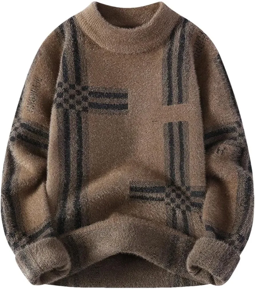 Мужской зимний свитер из кашемира, теплый и комфортный
Мужской зимний свитер из кашемира, теплый и комфортный