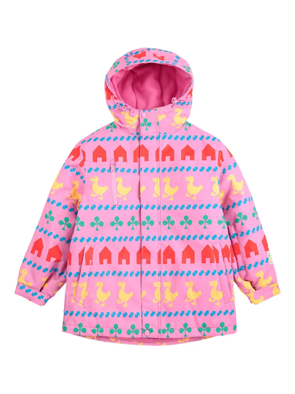 Куртка с капюшоном и принтом "домик для уток" BOBO CHOSES, розовый
Куртка с капюшоном и принтом "домик для уток" BOBO CHOSES, розовый