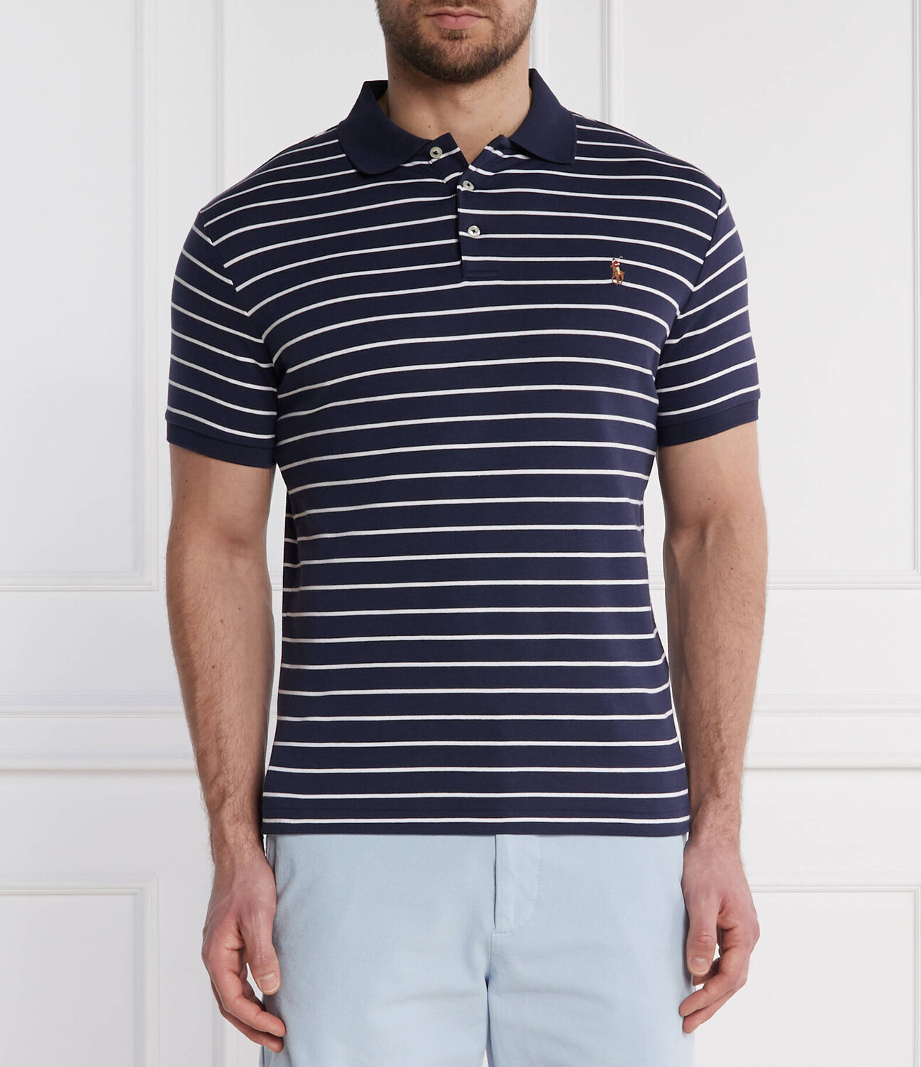 Поло POLO RALPH LAUREN Custom slim fit, темно-синий
Поло POLO RALPH LAUREN Custom slim fit, темно-синий