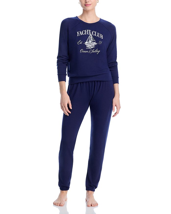 AQUA Brushed Jersey Длинный комплект пижамы -Эксклюзив AQUA, синий
AQUA Brushed Jersey Длинный комплект пижамы -Эксклюзив AQUA, синий