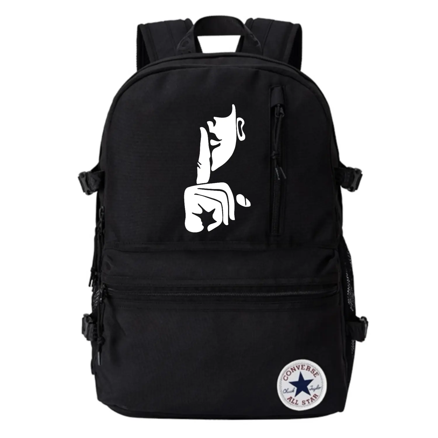 Converse Полиэстеровый рюкзак среднего размера унисекс черный, Quiet
Converse Полиэстеровый рюкзак среднего размера унисекс черный, Quiet