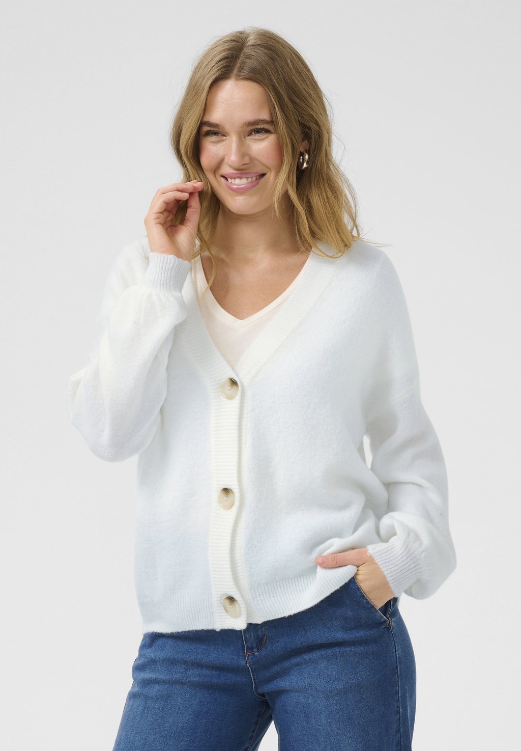 Кардиган CRMERLE Cream, белый 
Кардиган CRMERLE Cream, белый