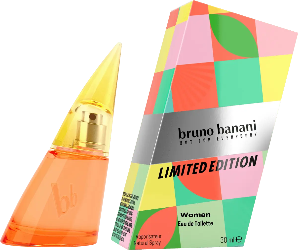 Женская туалетная вода Limited Edition 30 мл Bruno Banani
Женская туалетная вода Limited Edition 30 мл Bruno Banani