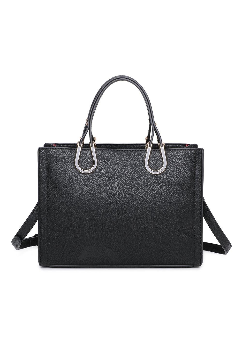 Сумка Belle из искусственной кожи с верхней ручкой Fontanella Fashion, черный
Сумка Belle из искусственной кожи с верхней ручкой Fontanella Fashion, черный