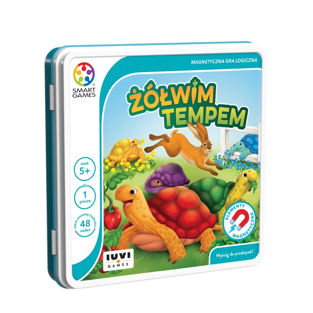 Turtle's Pace (Pl), игра-головоломка, Smart Games
Turtle's Pace (Pl), игра-головоломка, Smart Games