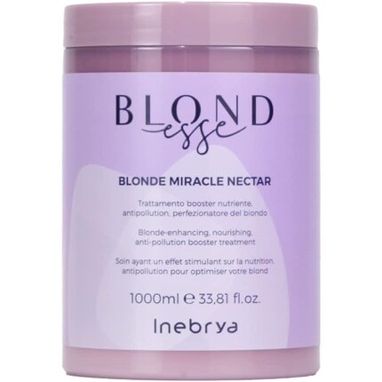 Blondesse Blonde Miracle Nectar 1000 мл уход, Inebrya
Blondesse Blonde Miracle Nectar 1000 мл уход, Inebrya