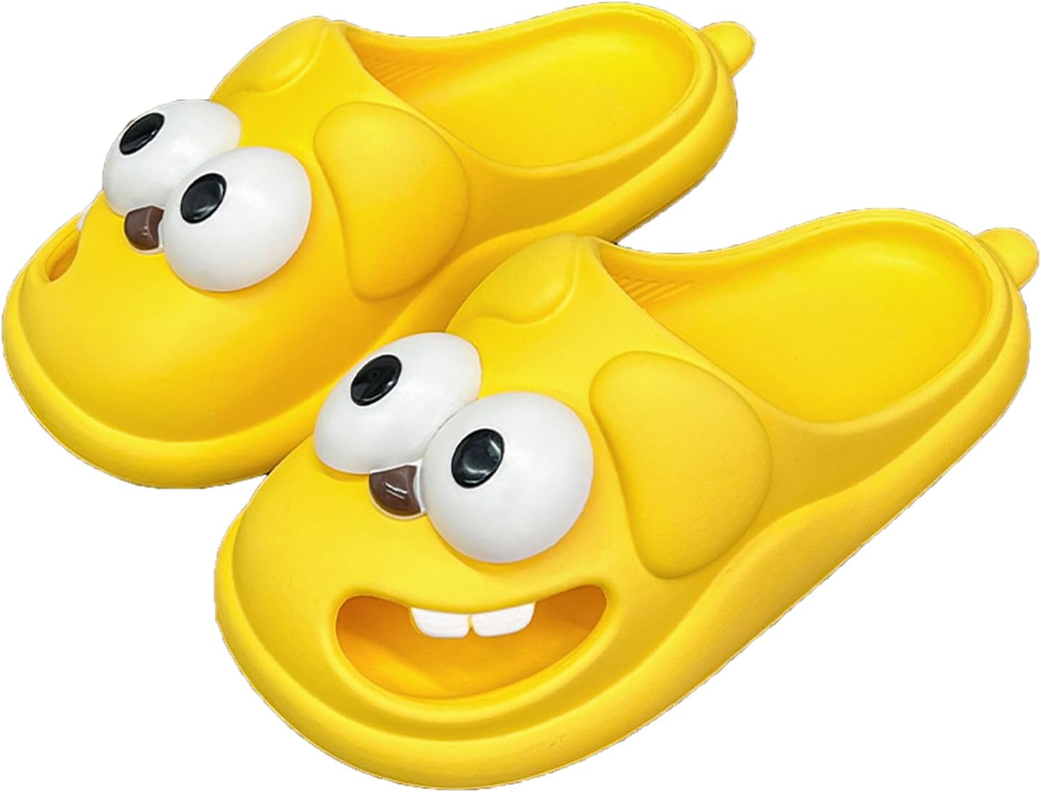 Тапочки-подушки для женщин и мужчин, противоскользящие тапочки-облака для душа, милые мультяшные мягкие и удобные тапочки на толстой подошве, для дома и ванной комнаты Fortuccai, желтый
Тапочки-подушки для женщин и мужчин, противоскользящие тапочки-облака для душа, милые мультяшные мягкие и удобные тапочки на толстой подошве, для дома и ванной комнаты Fortuccai, желтый