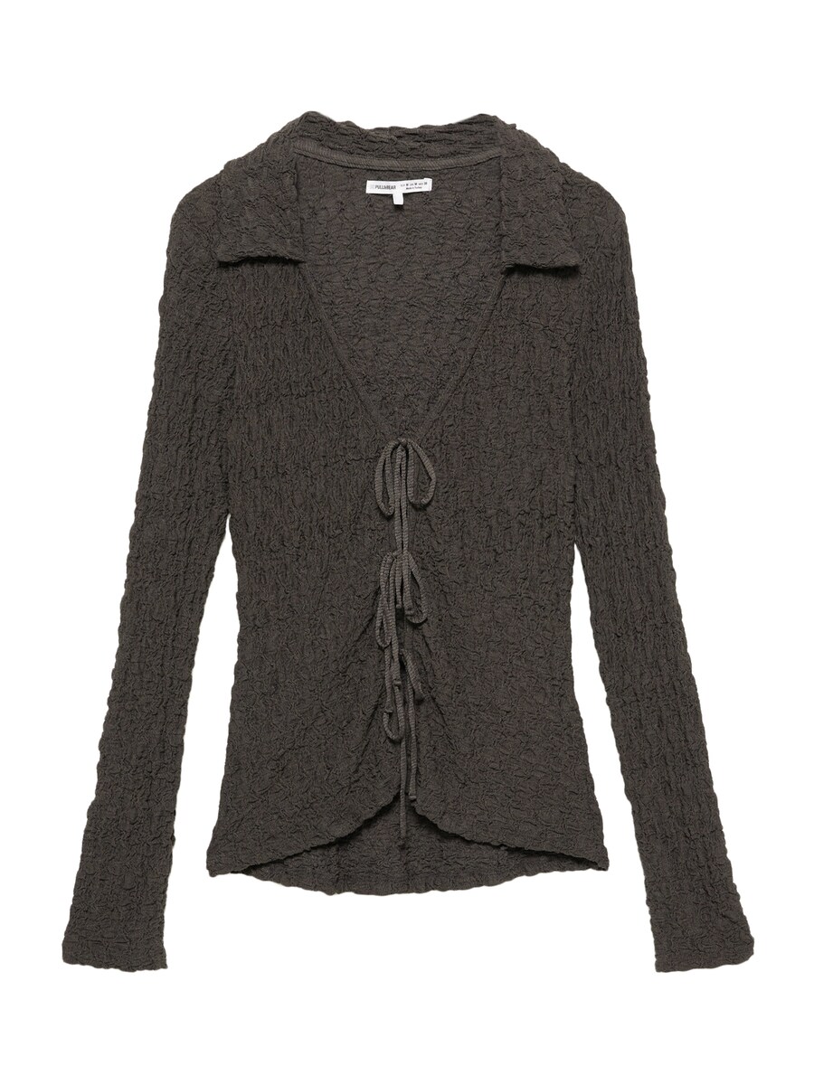 Блуза Pull&Bear, темно-коричневый
Блуза Pull&Bear, темно-коричневый