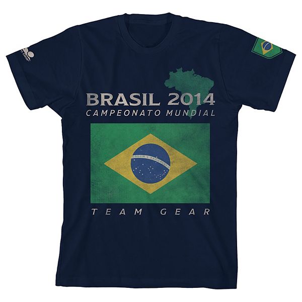 Футболка с коротким рукавом Boys team gear vintage brazil Licensed Character
Футболка с коротким рукавом Boys team gear vintage brazil Licensed Character