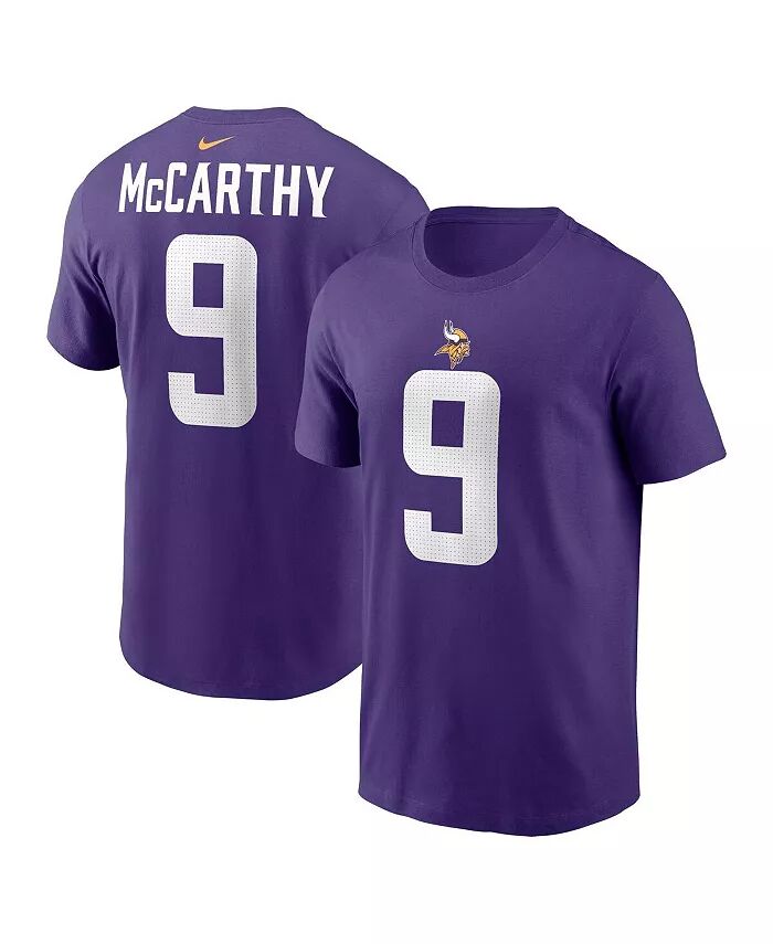 Мужская футболка с именем и номером JJ McCarthy Purple Minnesota Vikings 2024 NFL Draft First Round Pick Nike
Мужская футболка с именем и номером JJ McCarthy Purple Minnesota Vikings 2024 NFL Draft First Round Pick Nike