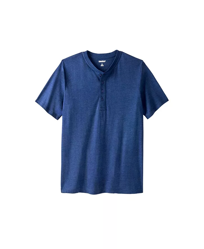 Футболка-хенли облегченная Big & Tall без усадки KingSize, синий
Футболка-хенли облегченная Big & Tall без усадки KingSize, синий