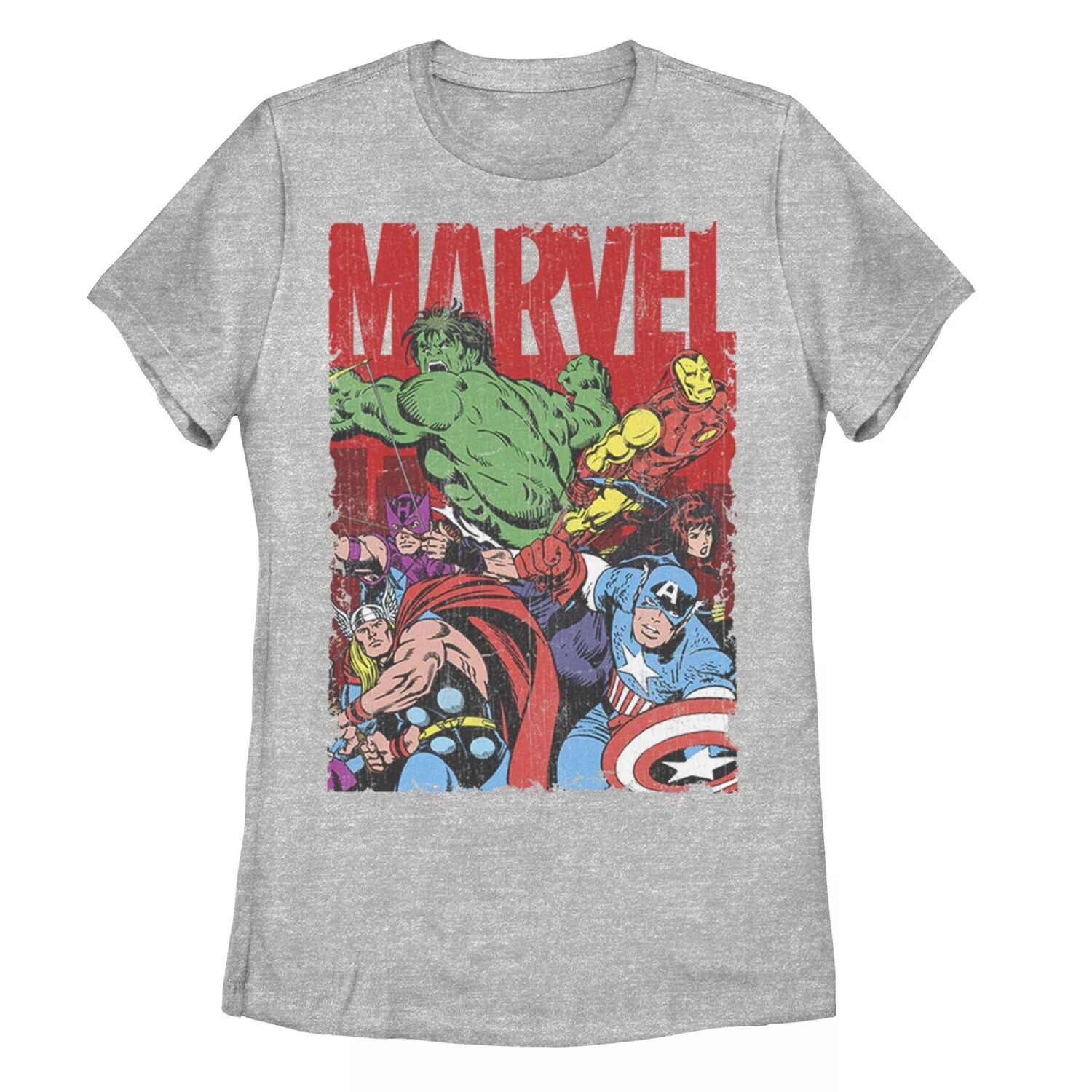 Винтажная футболка Juniors Marvel Avengers Team в стиле ретро с комиксами Licensed Character
Винтажная футболка Juniors Marvel Avengers Team в стиле ретро с комиксами Licensed Character