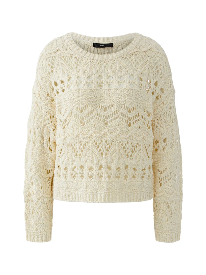 Oui Пуловер серого цвета, цвета "белая шапка"
Oui Пуловер серого цвета, цвета "белая шапка"